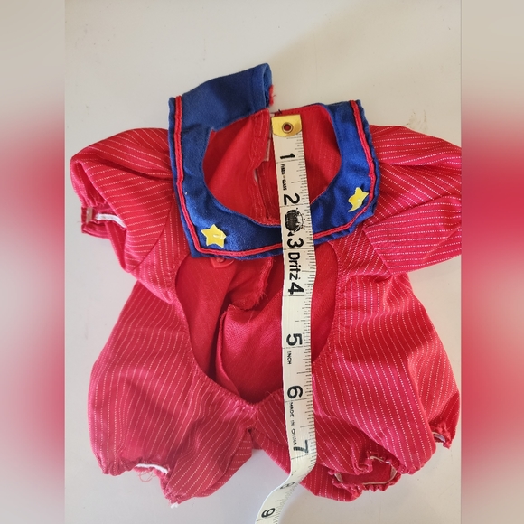 1985 Kenner Care Bear Clothing *Red Sailor Outfit/Blue Collar *NO BEAR/NO HAT - Picture 2 of 4